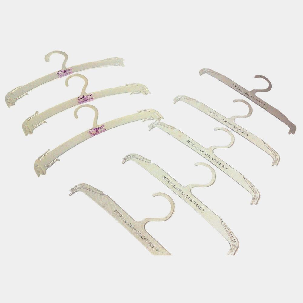 Stella McCartney And L Agent Provacateur Acrylic Lingerie Hangers Set of 8